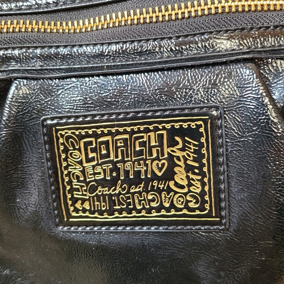 Black Coach bag - Picture 4 of 6